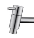 Ver imagem 2 de Torneira Inox Banheiro Design Parede Link Doan Nox10