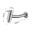 Ver imagem 3 de Torneira Inox Banheiro Design Parede Link Doan Nox10