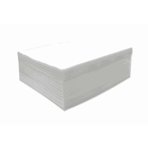 Pralim Toalha Absorvente Industrial 29cm X 29cm - 100 Unid - Branco