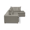 Ver imagem 7 de Sofá de Canto Montana 4 Lugares Retrátil Reclinável 2,70x1,98M Molas Bonnel em Veludo Yescasa