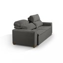 Ver imagem 7 de Sofá Alabama 3 Lugares Retrátil Reclinável 1,95M Mola Bonnel em Veludo Yescasa