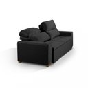 Ver imagem 7 de Sofá Alabama 3 Lugares Retrátil Reclinável 1,95m Mola Bonnel em Veludo Yescasa