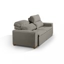 Ver imagem 7 de Sofá Alabama 3 Lugares Retrátil Reclinável 1,95M Mola Bonnel em Veludo Yescasa