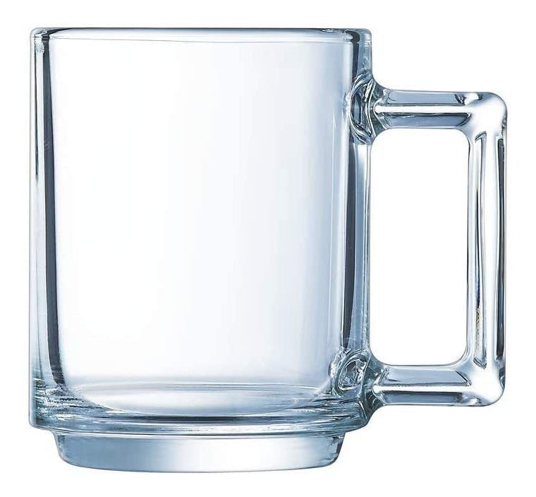 Ver imagem 1 de Xícara Luminarc A La Bonne 7x5x5cm 90ml Vidro Temperado Luxo