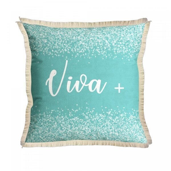 Capa para Almofada com Franja 43cm x 43cm 053 Dolce Belchior