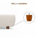 Ver imagem 4 de Cama Japonesa com Cabeceira Seo Louvre Queen Bouclé Off White - Sallar Home