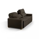 Ver imagem 7 de Sofá Alabama 3 Lugares Retrátil Reclinável 1,95m Mola Bonnel em Veludo Yescasa