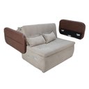 Ver imagem 2 de Sofá Cama 2 Lugares Casal 1,30 Mts Pompeia Sissy Matrix