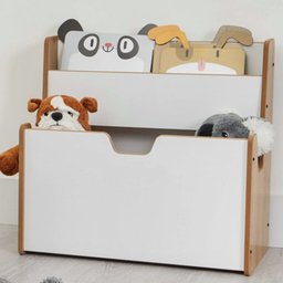 Estante Prateleira de Livros Infantil Organizador Brinquedos - 3