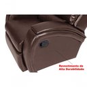 Ver imagem 6 de Poltrona Reclinável Imperial Zero Wall Corissimo Marrom 850