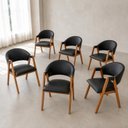 Ver imagem 1 de Kit 6 Poltronas de Jantar em Durango Design Elegante & Sofisticado Ergônomica com Braços