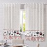 Cortinas Cozinha Bella Janela Passaba 220x140 Cm Cooking - 1