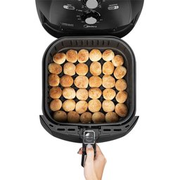 Fritadeira Airfryer 5,3l Cor Preta Midea Frb50p1 - 127v - 7
