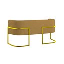 Ver imagem 6 de Kit Sofá 2 Lugares + 2 Poltronas para Recepção – Balaqui Cor:capuccino