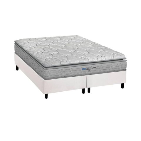 Cama Box Queen: Colchão Espuma D45 Probel Anatômico Guarda Costas Próextreme Plus + Base Crc