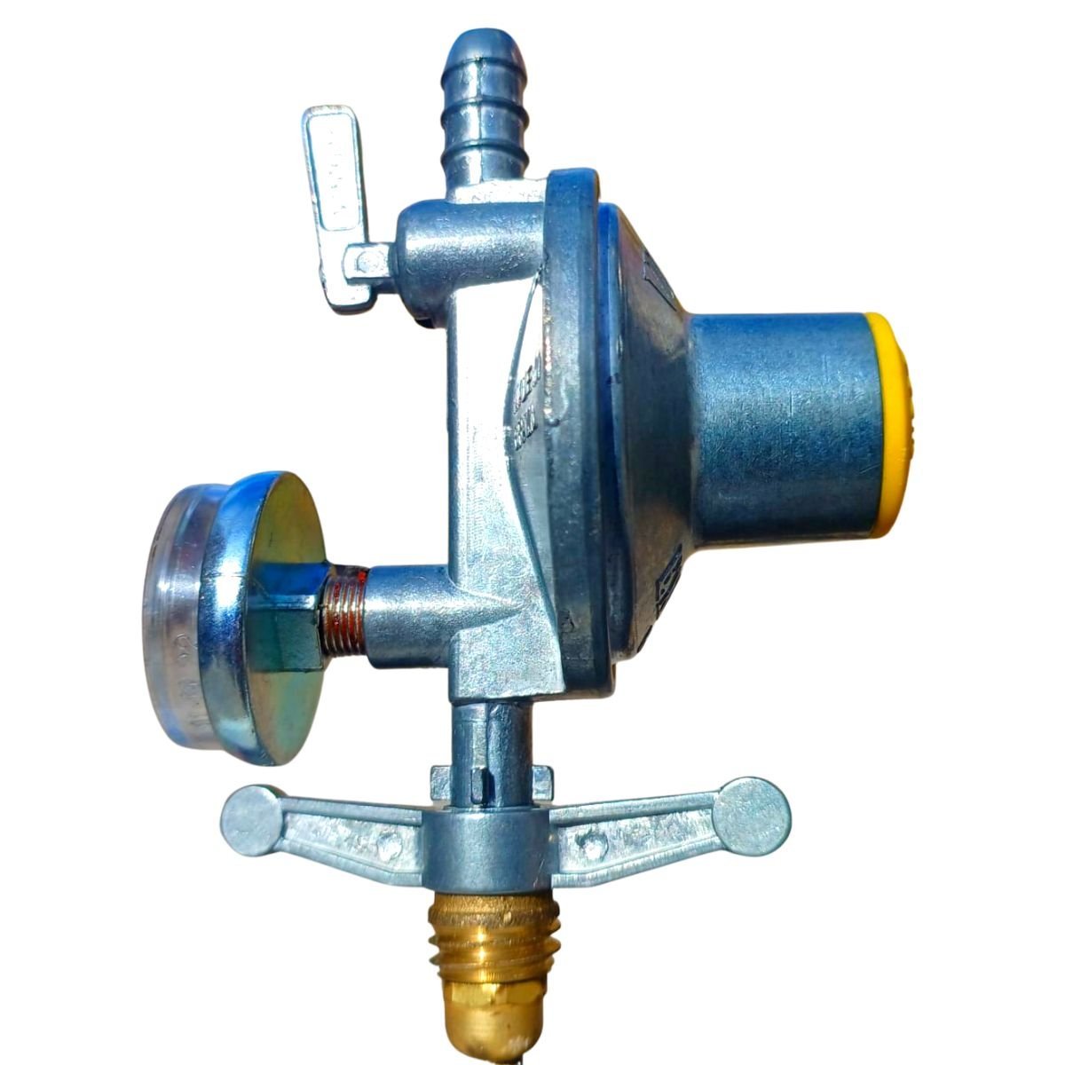 Regulador click Max visor Gas 2kg/h Mangueira dako 2 metros - 4