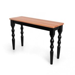 Aparador Madeira Maciça Pés Torneados 120x40cm Gardênia Yescasa - 1