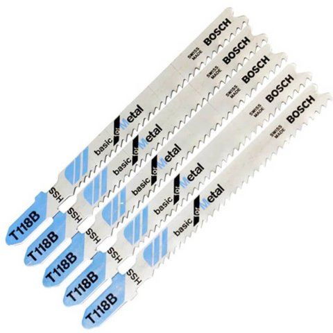 Jogo de Serras Tico Tico T 118 B para Metal 5 Peças - 2608668146 - BOSCH