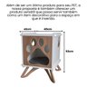 Mesa Cabeceira Pet Cachorro Mdf Pata com Pés - 2