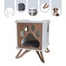 Mesa Cabeceira Pet Cachorro Mdf Pata com Pés - 1