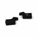 Ver imagem 2 de Kit c/ 4 CON370 contra Fecho Concha Zamak Linha Suprema Udinese Preto