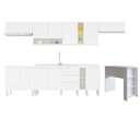 Ver imagem 2 de Cozinha Athena 10PÇS 11 Portas Branco