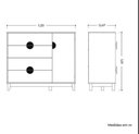 Ver imagem 4 de Conjunto de Quarto com Guarda- Roupa, Cômoda e Berço Ipê - Albatroz