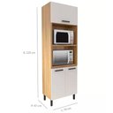 Ver mais imagens de Cozinha Completa Modulada New Jazz 21 Portas 4 Gavetas MDF Itatiaia