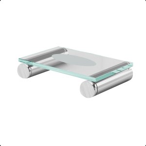 Saboneteira para Banheiro Suporte Porta Sabonete Grego Metal Escovado Patmos