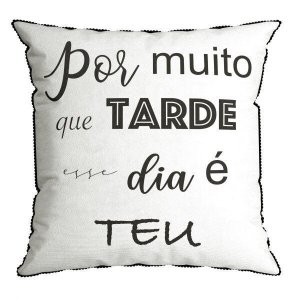 Capa para Almofada com Mini Grelot 43cm x 43cm 062 Dolce Belchior