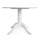 Ver imagem 2 de Mesa Redonda Madeira Maciça Pé Central Torneado 4 Lugares Gardênia Yescasa