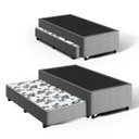 Ver imagem 1 de Cama Box com Auxiliar de Espuma Bicama Unique Solteiro 88cm