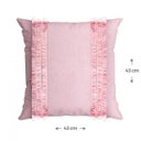 Ver imagem 3 de Capa para Almofada com Franja 43x43cm Dolce Belchior