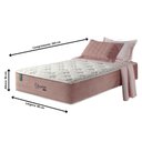 Ver imagem 4 de Colchão Solteirão Anjos Solteiro King Twin Mola Ensacada Visco Gel Charlotte 96x203x36