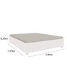 Cama Casal Mônaco Tcil Móveis - 3