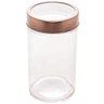Kit 4 Potes de Vidro Lyor 500ml com Tampa de Acrílico Rosé Gastro Mantimentos - 3