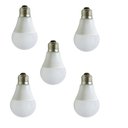 Ver imagem 1 de Kit 5 Lâmpada de Led Poptem Bulbo Branco Frio 6500k 7w Bivolt