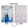 Tapete Infantil Dupla Face Recreio Irmã Frozen Colchonete Tatame Disney Branco/Cd - 6
