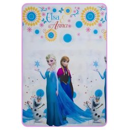 Tapete Infantil Dupla Face Recreio Irmã Frozen Colchonete Tatame Disney Branco/Cd - 3