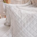 Ver imagem 3 de Kit Colcha Casal 200 Fios Estampada 220x240cm Tartan