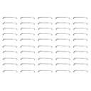 Ver imagem 1 de Barra de Apoio Inox 70cm Segurança Kit 50 Unidades Idoso Cadeirante Deficiente Banheiro Box Corredor