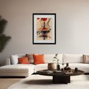 Ver imagem 1 de Quadro Flor de Lotus 60x48cm:moldura Preta
