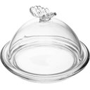 Ver imagem 3 de Prato para Doce com Tampa Butterfly 15cm X 10cm Cristal - Wolff