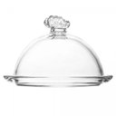 Ver imagem 2 de Prato para Doce com Tampa Butterfly 15cm X 10cm Cristal - Wolff
