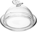 Ver imagem 1 de Prato para Doce com Tampa Butterfly 15cm X 10cm Cristal - Wolff