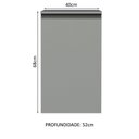Ver imagem 3 de Balcão de Cozinha 40cm 1 Porta Suspenso Nice Madesa