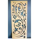 Ver imagem 4 de Painel Vazado Divisória Mdf Marselha Crú - 0,60x2,60m
