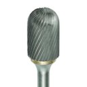 Ver imagem 2 de Lima Rotativa Md Cilíndrica C/ Topo Esférico - 8 X 20mm Corte Simples - Htom