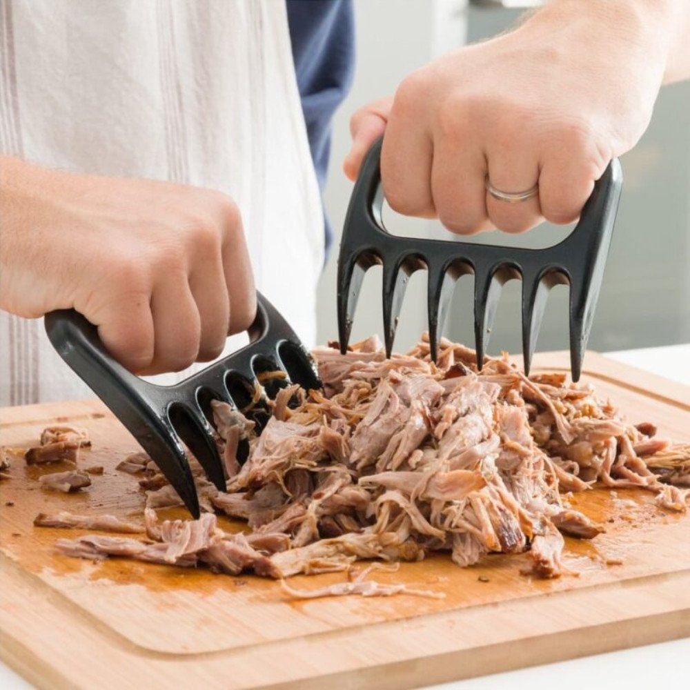 Garras de Urso Churrasco Desfiar Cortar Carne - Embalagem com 2 Unidades - 3
