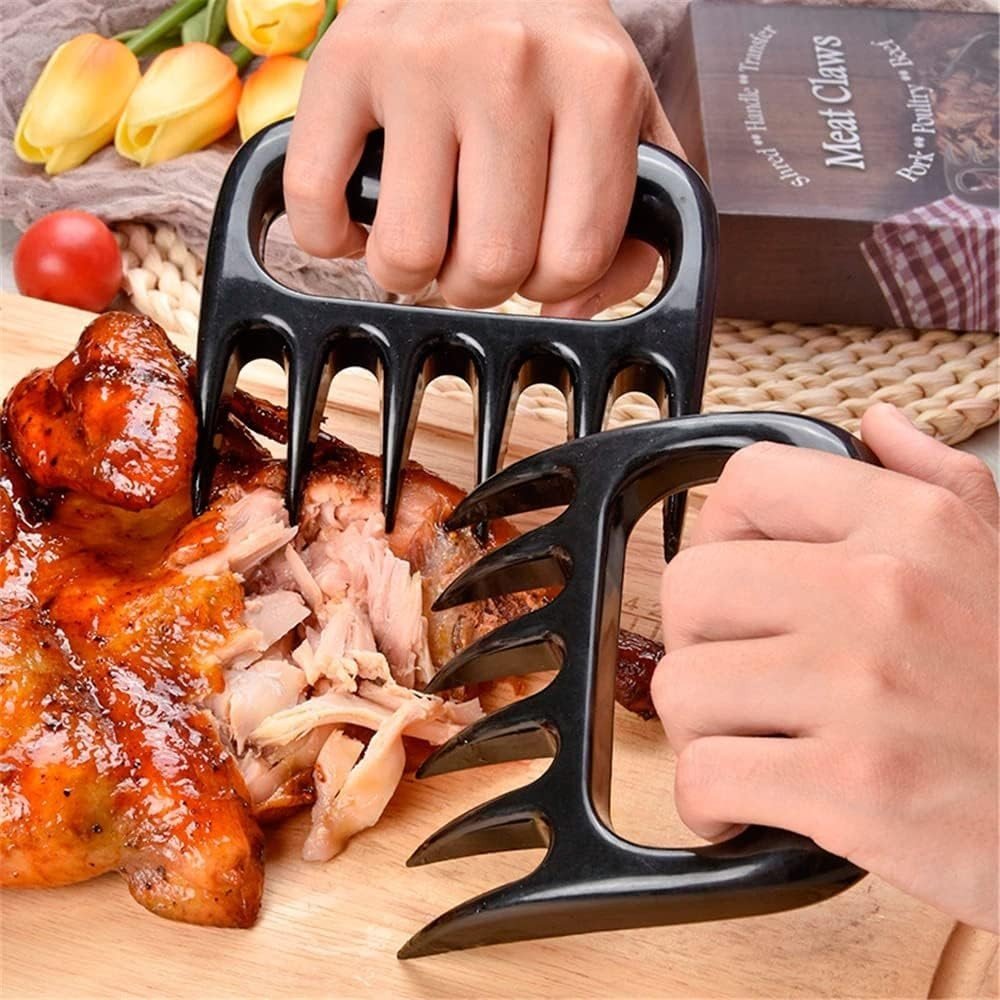 Garras de Urso Churrasco Desfiar Cortar Carne - Embalagem com 2 Unidades - 2